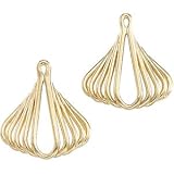 Earring Jacket Mounting in 14K Yellow Gold