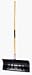 Tools & Hardware : Ames #1691500 24" Steel Snow Pusher