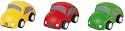 PLANTOYS City Autos, 3 Stück ab 3 Jahre, L 5 x B 3 x H 2,2 cm