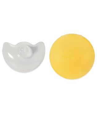 contact nipple shields with case - large