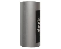 Silver Simple Stripes Self Stick Wall Border