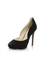 Nine West Zapatos peep toe (Negro)