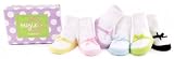 Trumpette Suzie Q Toddler Size 1-2 years 6 pairs in Cute Box Nice Baby Gift