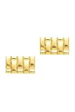 14K Gold 'Brick' Cufflinks