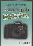 Canon EOS 40D Made Easy (Two Tutorial DVD set)