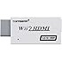 Wii to HDMI 720P / 1080P Converter HD Output Upscaling Video Audio Converter Adapter