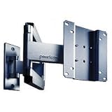 LCD Wall Mount - Extended Reach Articulating (Black) (Wall Plate - 2.25W x 5.5H)