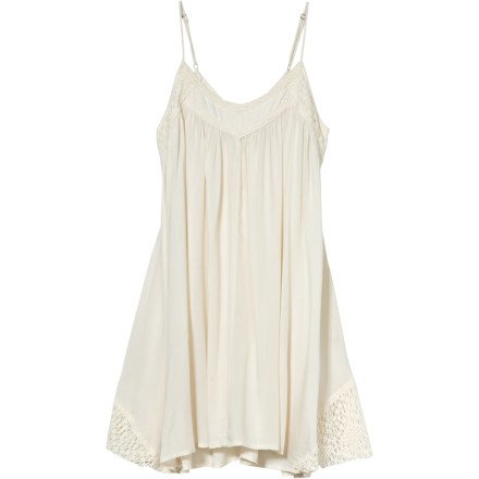chinese dress ladies Billabong Women's Sweet Dreamer Mini Dress - Whitecap