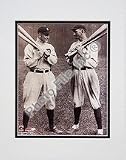 Ty Cobb and Joe Jackson, Detroit Tigers Double Matted 8 X 10 Photograph Ty Cobb and Joe Jackson, Detroit Tigers Double Matted 8 X 10 Photograph