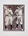 Ty Cobb and Joe Jackson, Detroit Tigers Double Matted 8