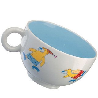 Toys: Cereal Cup Roller Skating Bear