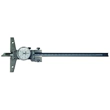 Mitutoyo Dial Depth Gauge with Fine Adjustment, Caliper Type, Metric