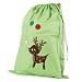 Cocoon Couture Christmas Sack Little Reindeer on Mint