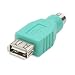 PS/2 Male to USB Female Adapter
