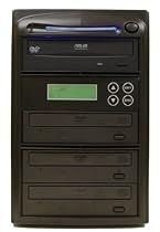 Produplicator 3 Burner 52X CD Duplicator Machine (Standalone Audio Video Copy Tower, Disc Duplication Device)