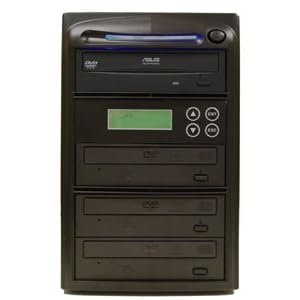DVD Duplicator 20x Multiple DVD Burner 3 Drive + HDD by 