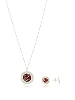 Córdoba Joyeros Conjunto Greca Rubí