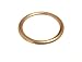 Anneaux de rideau de REMBOURRAGE AVEUGLES laiton creux, 25MM 20MM 0D ID (pack de 100)