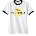 Cafediem! Coffee Mug T-Shirt Ringer T-Shirt