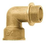 QUEENSGARDEN 571714 / 64624 Winkel 90M-0 IG  3,2 cm (1,25 Zoll) x IG  3,2 cm (1,25 Zoll)