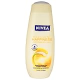 Nivea Touch Of Happiness Moisturizing Body Wash, Orange Blossom, 16.9-Ounce Bottles (Pack of 3)