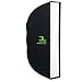 Creative Light 100802 30x120 cm/1x4 Feet RF Softbox (Black)
