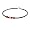 PHI-TEN MLB Authentic X30 Necklace Chicago Cubs, 18 Inches