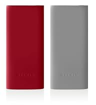 Belkin 2-Pack Silicone Sleeve Case for iPod nano 4G (Red/Gray)