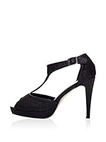 FURIEZZA Sandalias de tacón (Negro)