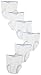 Fruit Of The Loom Big Boys' Boys Basic Brief 6-pack, White, Small