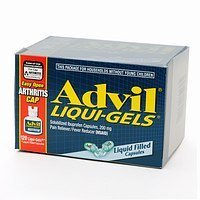 Advil advanced medicine pain reliever or fever reducer liquid filled capsules - 120 ea