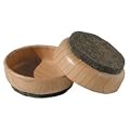 60mm Wood Grain Castor Cup