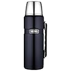 Thermos Stainless King 40-Ounce Beverage Bottle, Midnight Blue 