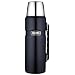 Thermos Stainless King 40-Ounce Beverage Bottle, Midnight Blue
