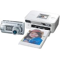 Canon Powershot A470 Digital Camera and Selphy CP740 Compact Photo Printer Kit