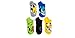 Pokemon Pixelated 5 pk No Show Socks (6-8.5)
