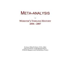 Meta-analysis: Webster's Timeline History, 2006 - 2007