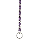 Guardian Gear 14-Inch Steel Dog Choke Chain with Nylon Webbing, Ultra Violet