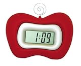 Fun Digital Red Apple Alarm Clock