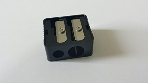 Cosmetic Pencil Sharpener for Eyebrow Lip Liner Eyeliner 2 Holes by TRUFIX