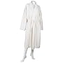 Aquis Essentials 2 Layer Robe, Medium/Large, Off-white