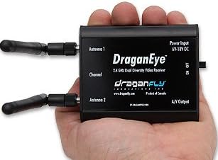 Draganfly Dragan Eye Dual Diversity 2.4 GHz Wireless Video Receiver