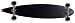 BLACK Longboard COMPLETE RANDAL Trucks Kryptonic Wheels