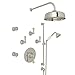 ROHL U.KIT77LS-PN Thermostatic Shower, Polished Nickel