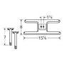 Music City Metals 10502-72601 Stainless Steel Burner Replacement for Select Arkla and Charmglow Gas Grill Models