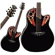 Ovation CC48 Celebrity Cutaway Acoustic Electric Guitar (Black)