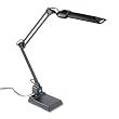 Ledu 13W Fluorescent Computer Task Lamp, 2-1/4" Clamp-On or Desk Base, 30" Arm Reach