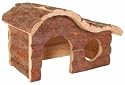 Wooden Block House with Entrance and Window for Rabbits (62053)