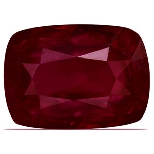 3.87 Carat Untreated Loose Ruby Cushion Cut Gemstone (GIA Certificate)