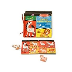 Melissa & Doug Animal Puzzle Book